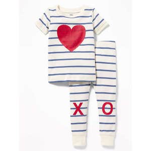 Old Navy Heart XO Graphic Sleep Set