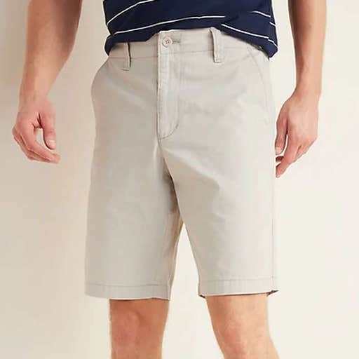 oldnavy.com, Old Navy Lived-In Straight Khaki Shorts For Men