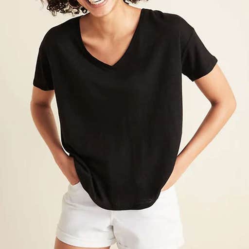 oldnavy.com, Old Navy Loose-Fit Linen-Blend Easy Tee