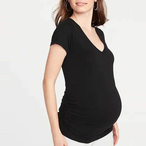 oldnavy.com, Old Navy Maternity V-Neck Side-Shirred Tee