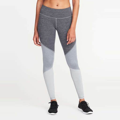 oldnavy.gap.com, Old Navy Mid-Rise Color-Block Compression Leggings