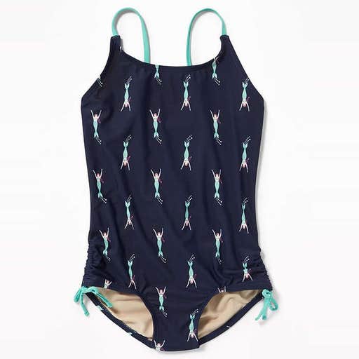 oldnavy.com, Old Navy Printed Cut-Out Back Swimsuit
