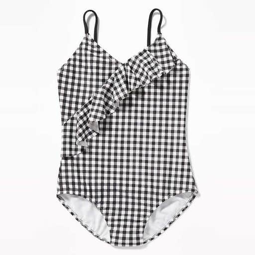 oldnavy.com, Old Navy Printed Ruffled Swimsuit