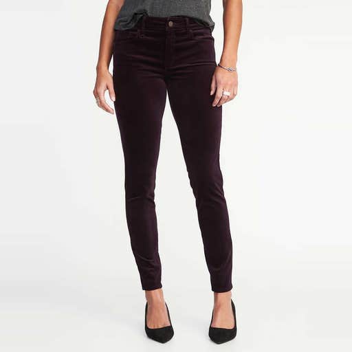 oldnavy.gap.com, Old Navy Rockstar Super Skinny Velvet Pants