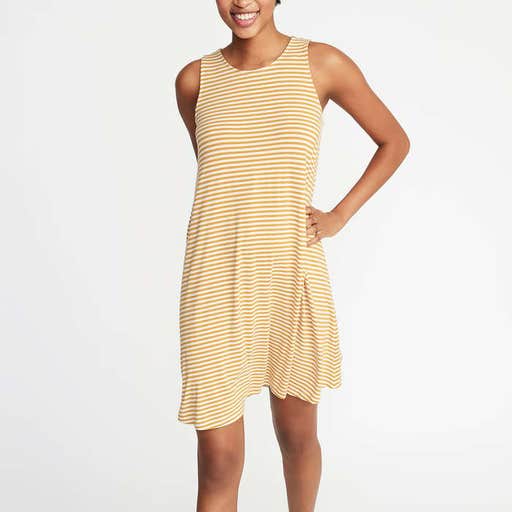 oldnavy.com, Old Navy Sleeveless Jersey Swing Dress