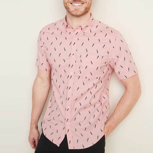 oldnavy.com, Old Navy Slim-Fit Built-In Flex Oxford Shirt