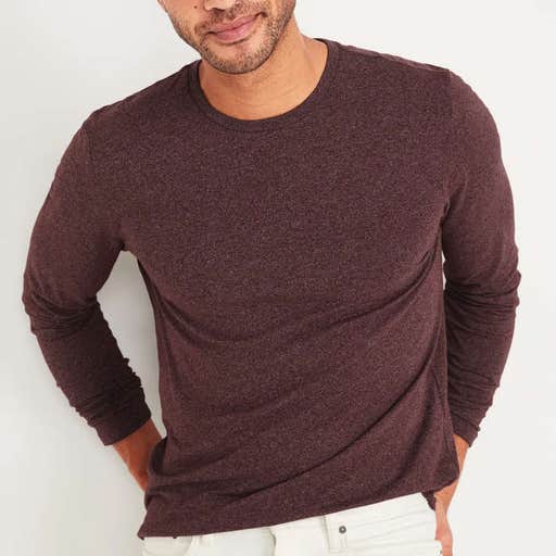 oldnavy.com, Old Navy Soft-Washed Long-Sleeve T-Shirt For Men