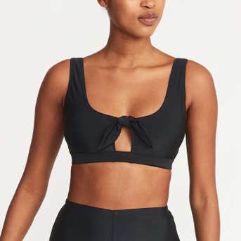 Old Navy Tie-Front Bralette Swim Top