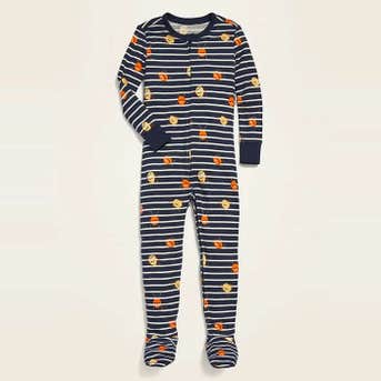 Old Navy Unisex Printed Footie Pajama One-Piece