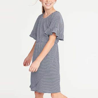 Old Navy Wrap-Front Textured Dress