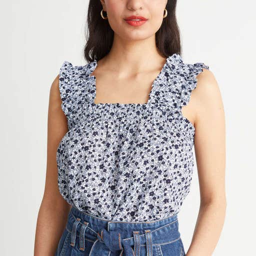 stories.com, & Other Stories A-Line Ruffle Top