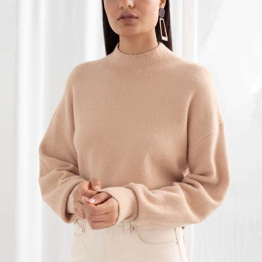 stories.com, & Other Stories Mock Neck Sweater