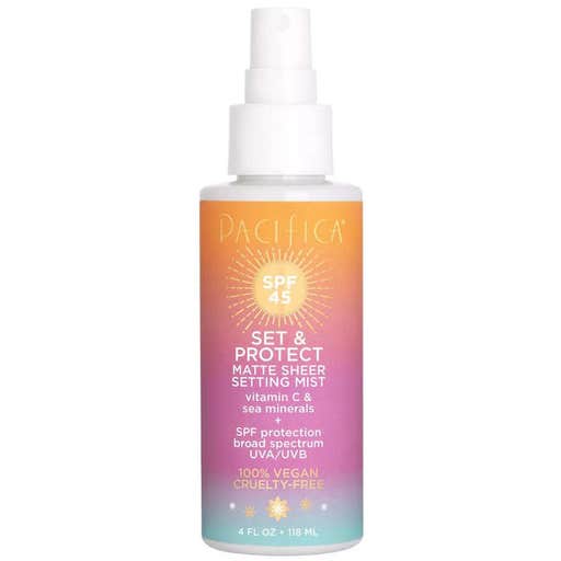 target.com, Pacifica Sea & C Set & Protect Matte Sheer Setting Mist SPF 45