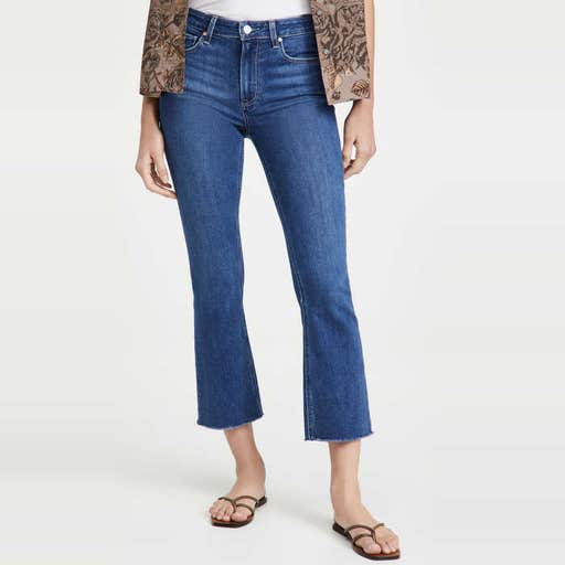shopbop.com, Paige Colette Cropped Flared Jeans