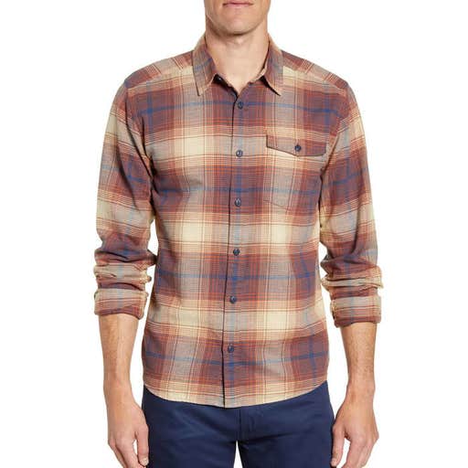 nordstrom.com, Patagonia Regular Fit Organic Cotton Flannel Shirt