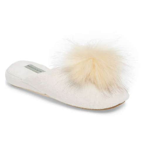 nordstrom.com, Patricia Green Pretty Pouf Faux Fur Slipper