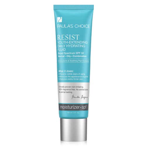 dermstore.com, Paula’s Choice RESIST Youth-Extending Daily Hydrating Fluid