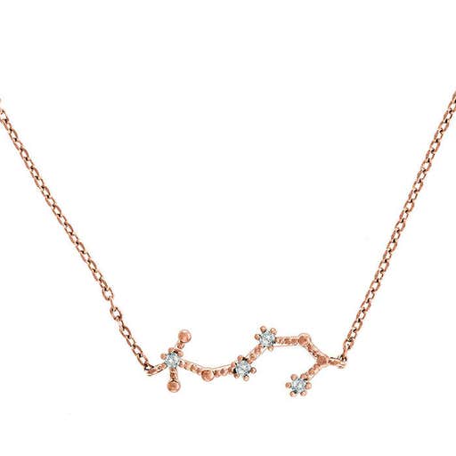 amazon.com, PAVOI 14K Gold Plated Zodiac Necklace