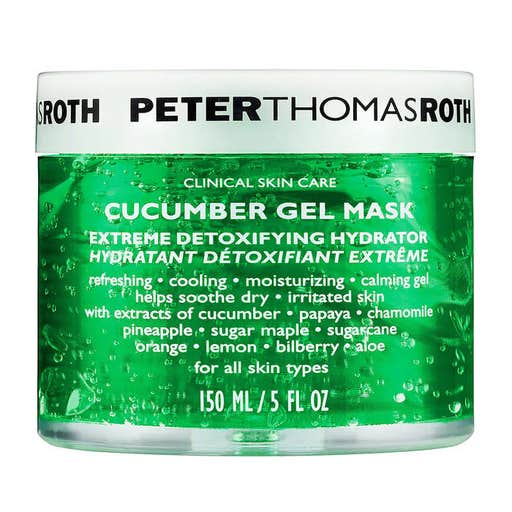 sephora.com, Peter Thomas Roth Cucumber Gel Mask Extreme Detoxifying Hydrator