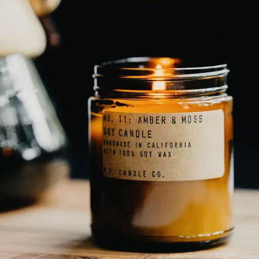 nordstrom.com, P.F. Candle Co. Amber Jar Soy Candle In Amber + Moss