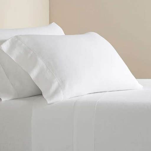 potterybarn.com, Pottery Barn Belgian Flax Linen Sheet Set