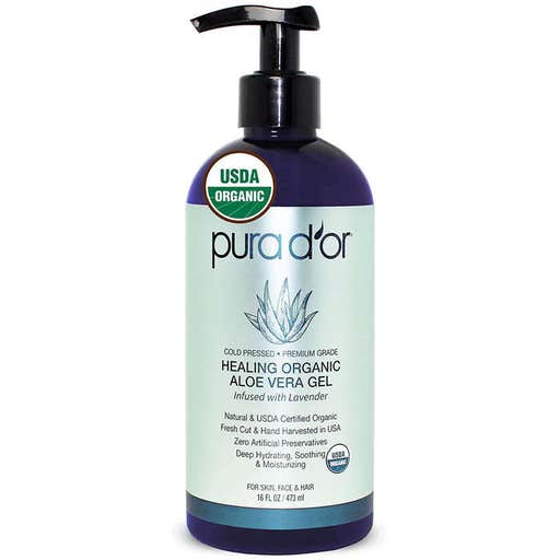 amazon.com, Pura D'Or Organic Aloe Vera Gel