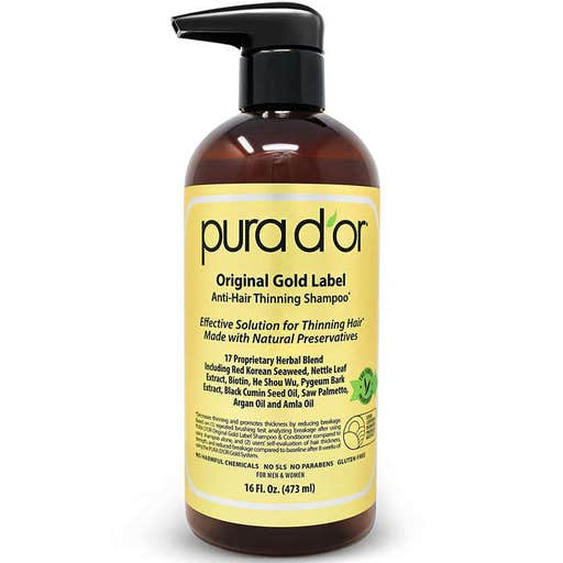 amazon.com, PURA D'OR Original Gold Label Anti-Thinning Biotin Shampoo