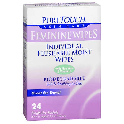 walgreens.com, PureTouch Feminine Wipes Naturals