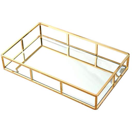 amazon.com, PuTwo Metal Mirrored Decorative Tray