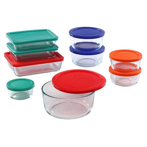 amazon.com, Pyrex Meal Prep Simply Store Glass Container Set