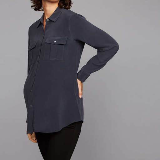 apeainthepod.com, Rails Rhett Button Down Maternity Blouse