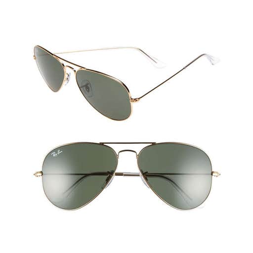 nordstrom.com, Ray Ban Original Aviator 58mm Sunglasses