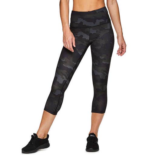 amazon.com, RBX Active Printed Capri Yoga Leggings