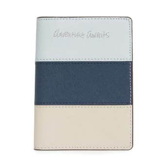 Rebecca Minkoff Adventure Awaits Leather Passport Case