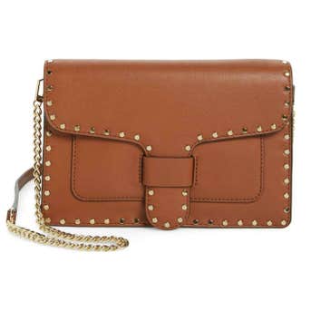 Rebecca Minkoff Medium Midnighter Leather Crossbody Bag