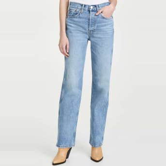 Re/Done 90s High Rise Loose Jeans