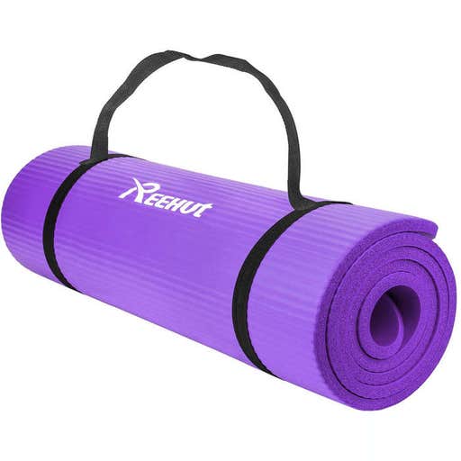 amazon.com, Reehut 1/2-Inch Extra Thick High Density NBR Exercise Yoga Mat