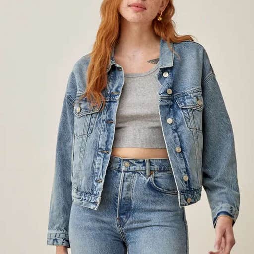 thereformation.com, Reformation Madison Relaxed Jean Jacket