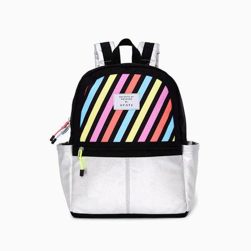 rocketsofawesome.com, Rockets of Awesome X State Backpack in Pastel Rainbow