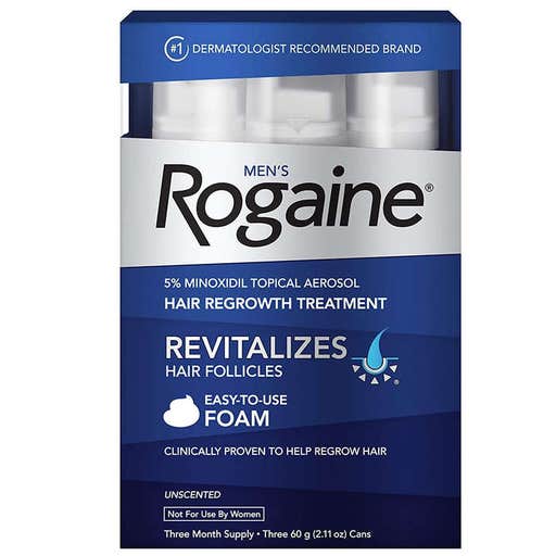 amazon.com, Rogaine 5% Minoxidil Foam