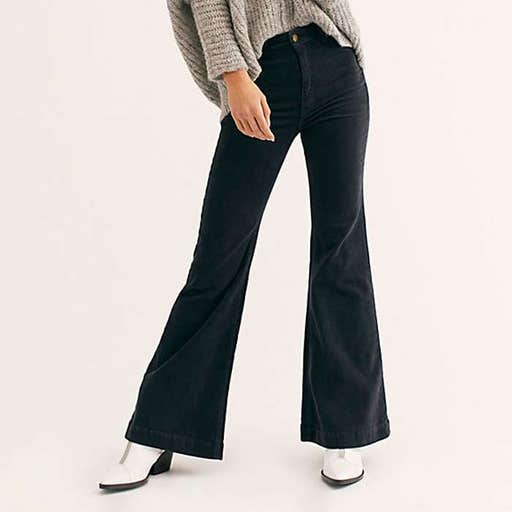 freepeople.com, Rolla's East Coast Cord Flare Pants