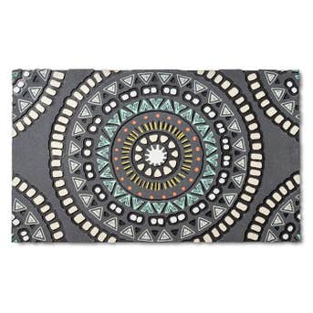 Room Essentials Medallion Rubber Doormat