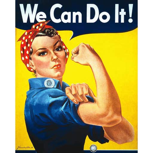 @shapesfitnessflemingisland, Rosie the Riveter