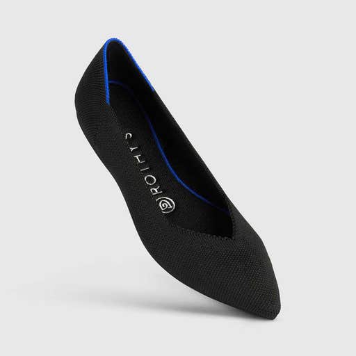 rothys.com, Rothy's Black Solid Flat