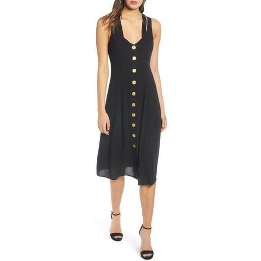 nordstrom.com, Row A Button Front Dress
