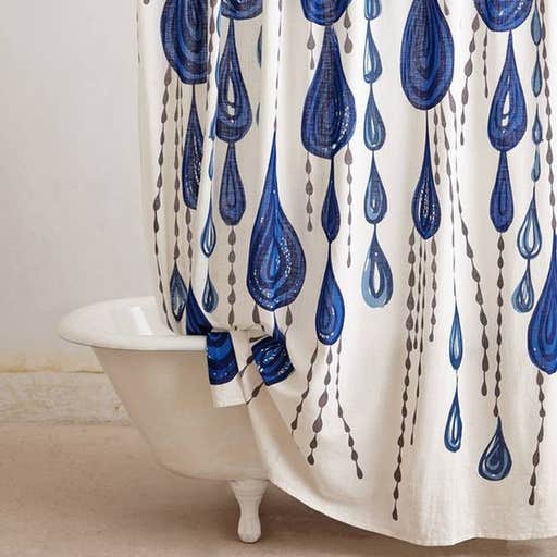 anthropologie.com, Ruan Hoffmann Jardin Des Plantes Shower Curtain