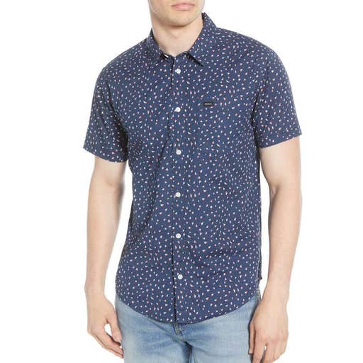 nordstrom.com, RVCA Triangle Geo Woven Shirt