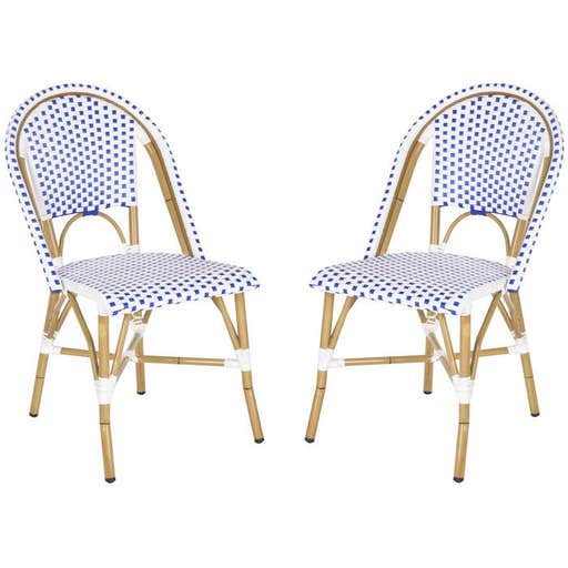 overstock.com, Safavieh Rural Woven Indoor Outdoor Stackable Dining Chairs