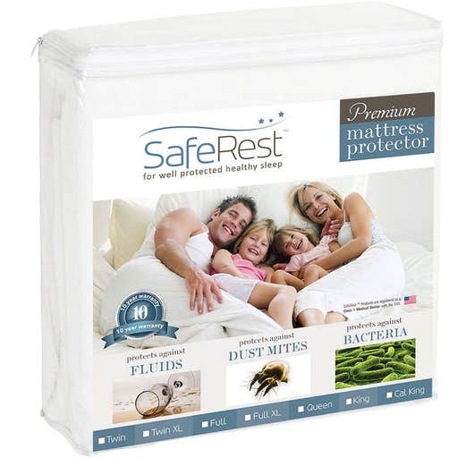 amazon.com, SafeRest Twin Extra Long Premium Waterproof Mattress Protector