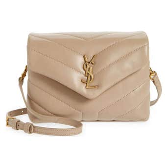 Saint Laurent Toy Loulou Matelassé Leather Crossbody Bag